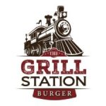 grill station burger logo